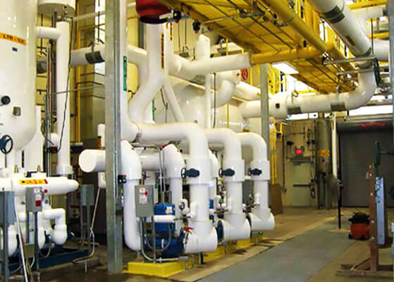 Ammonia refrigeration system installed at a Cleveland Nestle facility