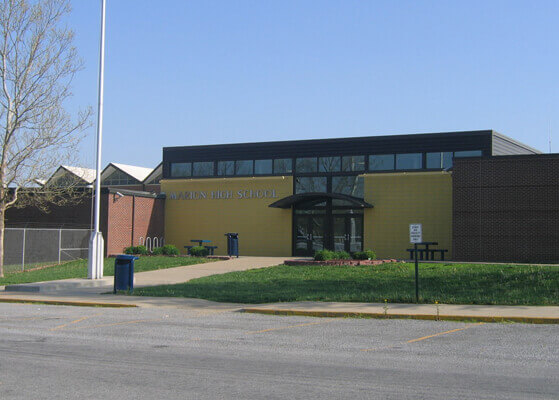 Entrance of Marion High School